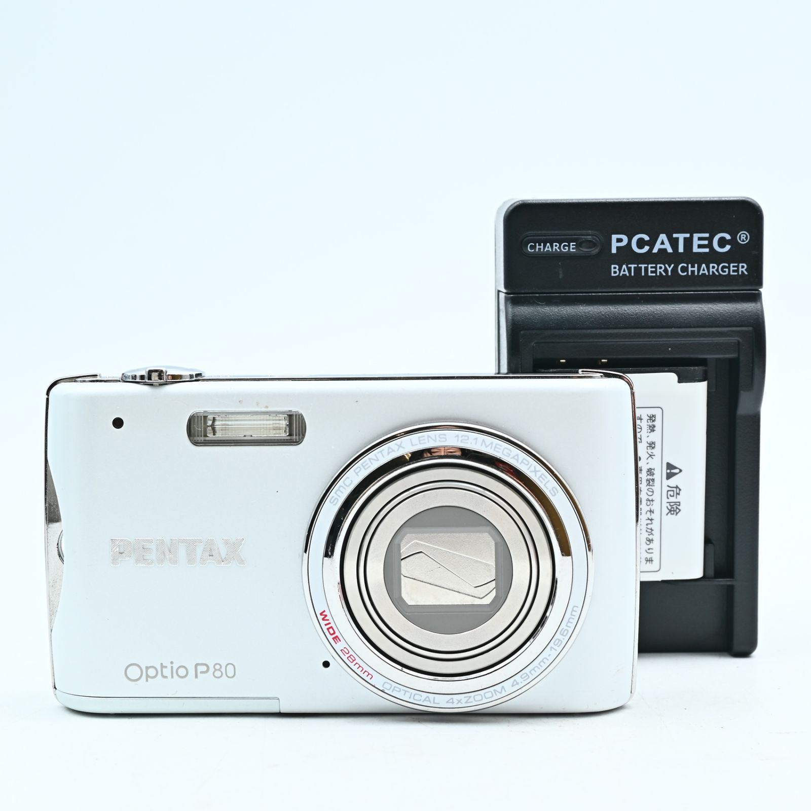 難有品】PENTAX デジタルカメラ Optio P80 1200万画素 光学4倍ズーム