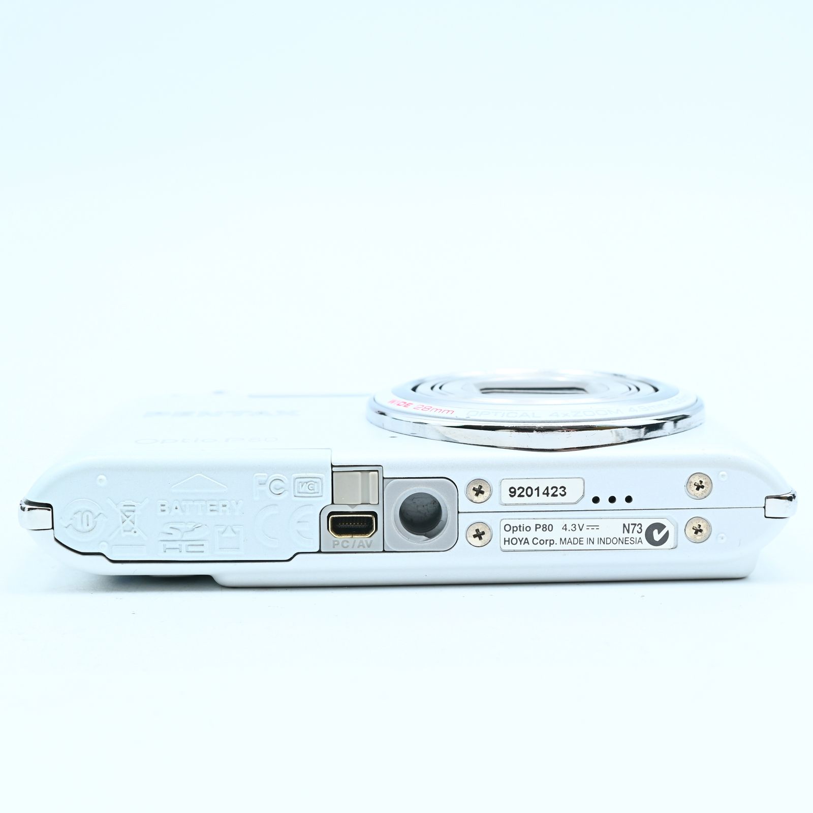 PENTAX Optio P80 ホワイト PENTAX Optio P80 ホワイト Pentax Optio P80 review - What Digital