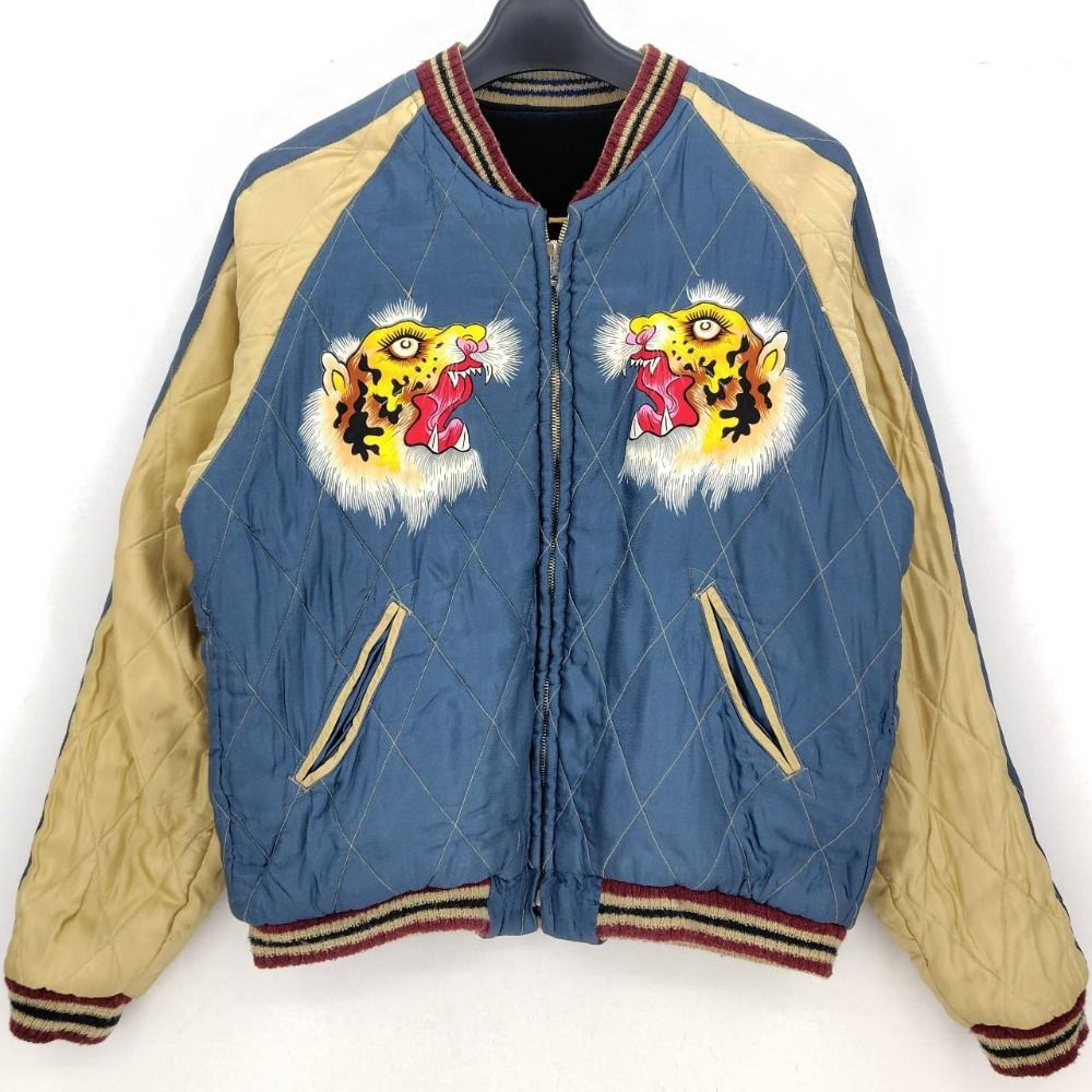 05w16774 東洋エンタープライズ リバーシブル 硫黄島別珍スカジャン