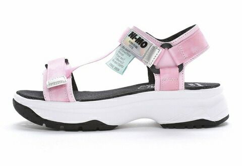 ムーンスター NM MoonStar J129 サンダル キッズ ニーモ テープサンダル sandals ジュニア 厚底 moonstarNM TAPE SANDAL ピンク ムーン