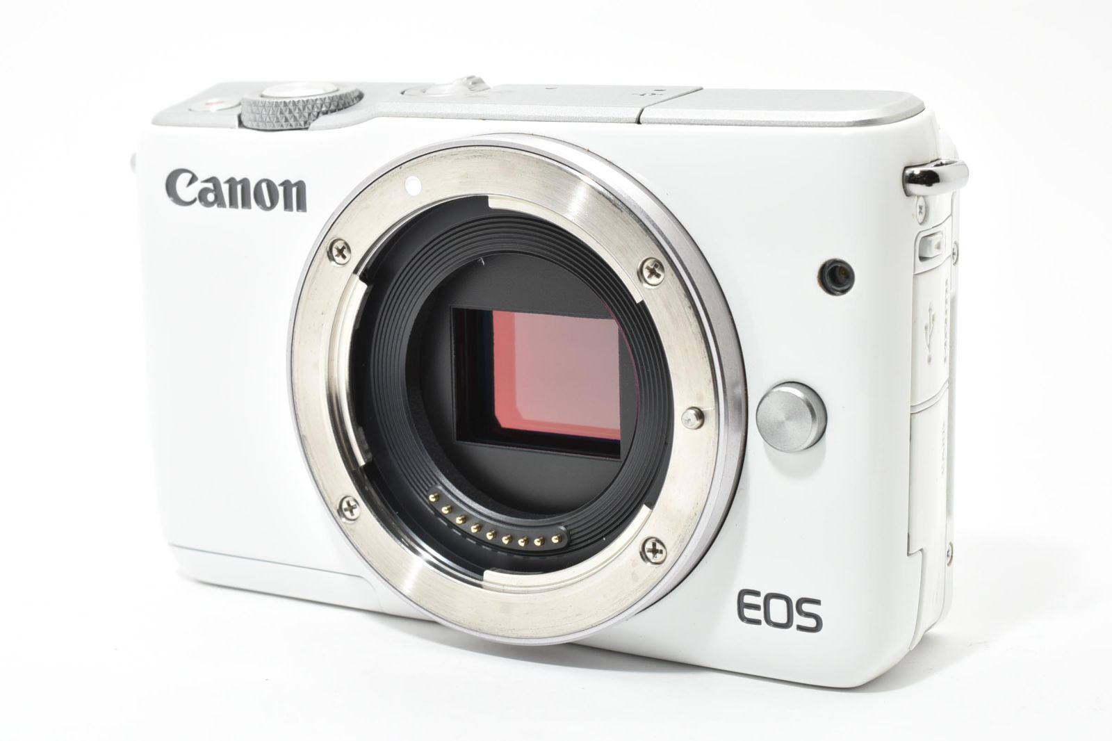 Canon EOS M 10 ホワイト バッテリーチャージャーセット
