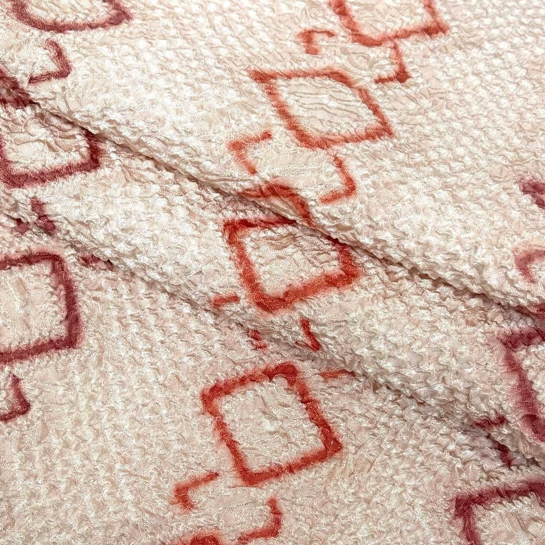  着物と帯 時流 ハ25959 t 正絹 総絞り羽織 四角 ピンク 羽織 着物 浴衣