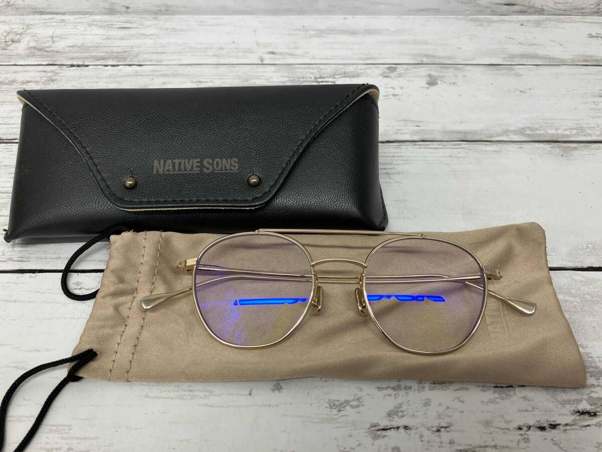 NATIVE SONS ROY Explorer ネイティブサング ラス ロイエクスプローラー NSM 029 A ゴールド