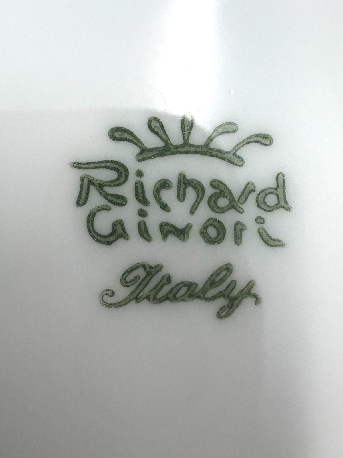 Richard Ginori リチャードジノリ ベッキオホワイト 約20cm スープ