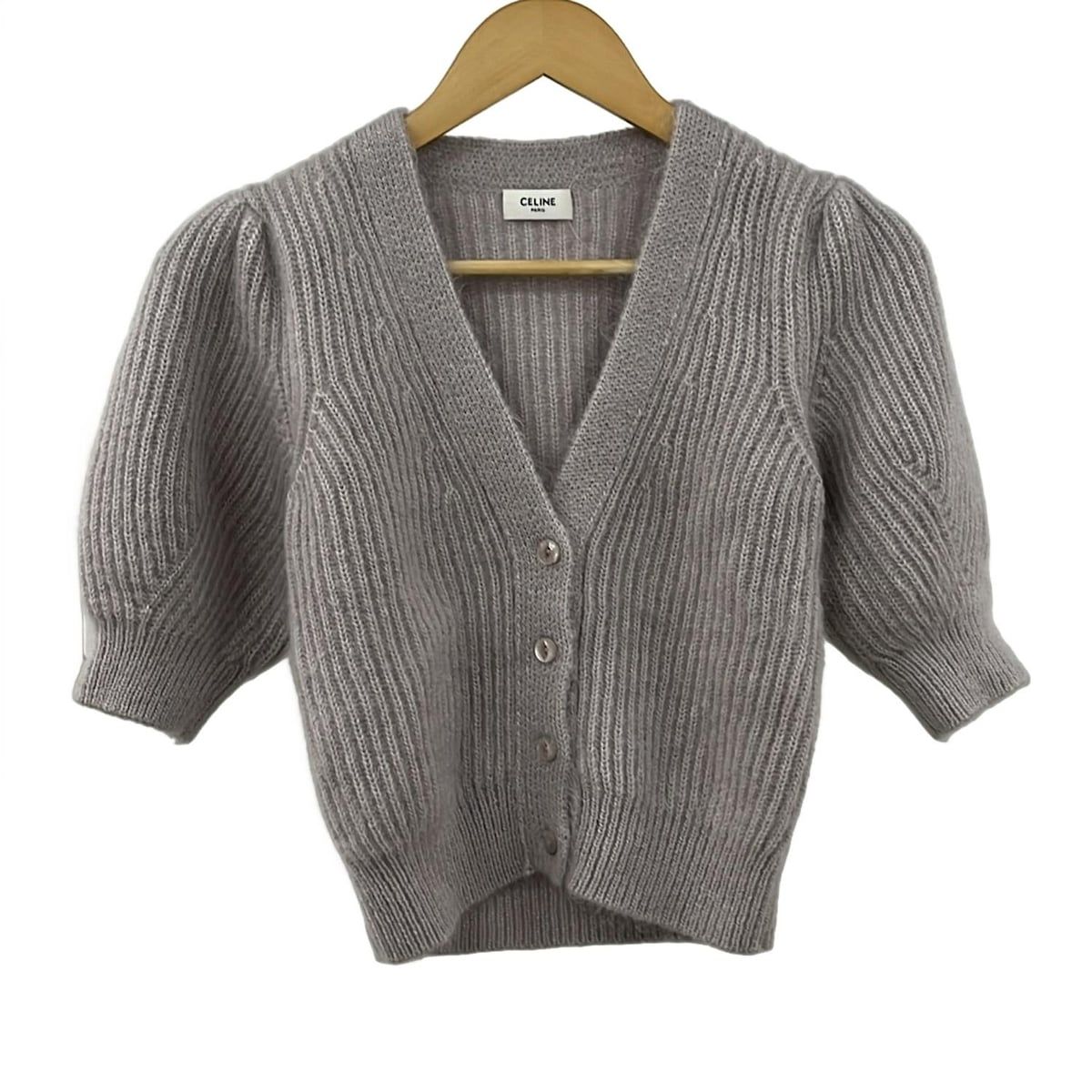初心者様 ◆超希少 CELINE セリーヌ カーディガン XS CELINE(セリーヌ) カーディガン サイズXS レディース - 2A60X377N