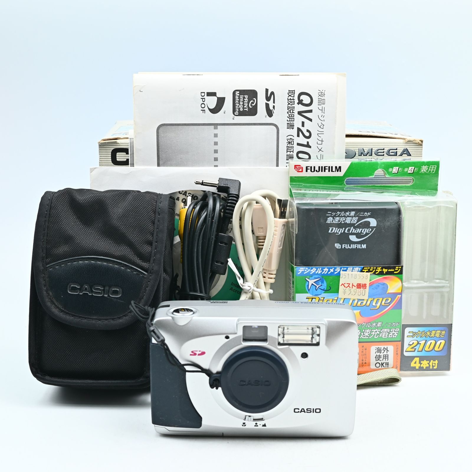 良品】CASIO デジタルカメラ QV-2100 - メルカリ