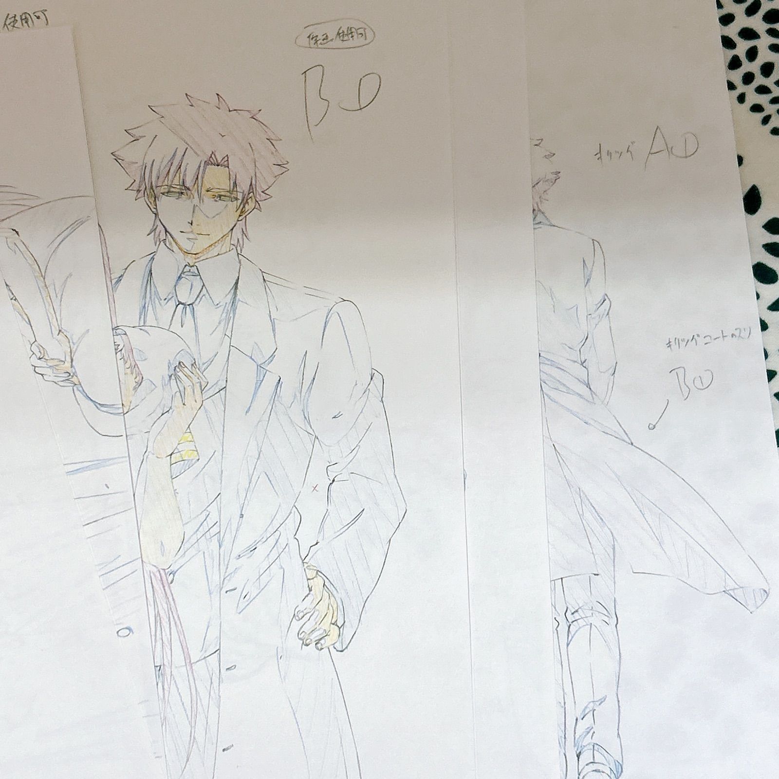 Fate/Zero オープニング エンディング キーアニメーションセット 原画