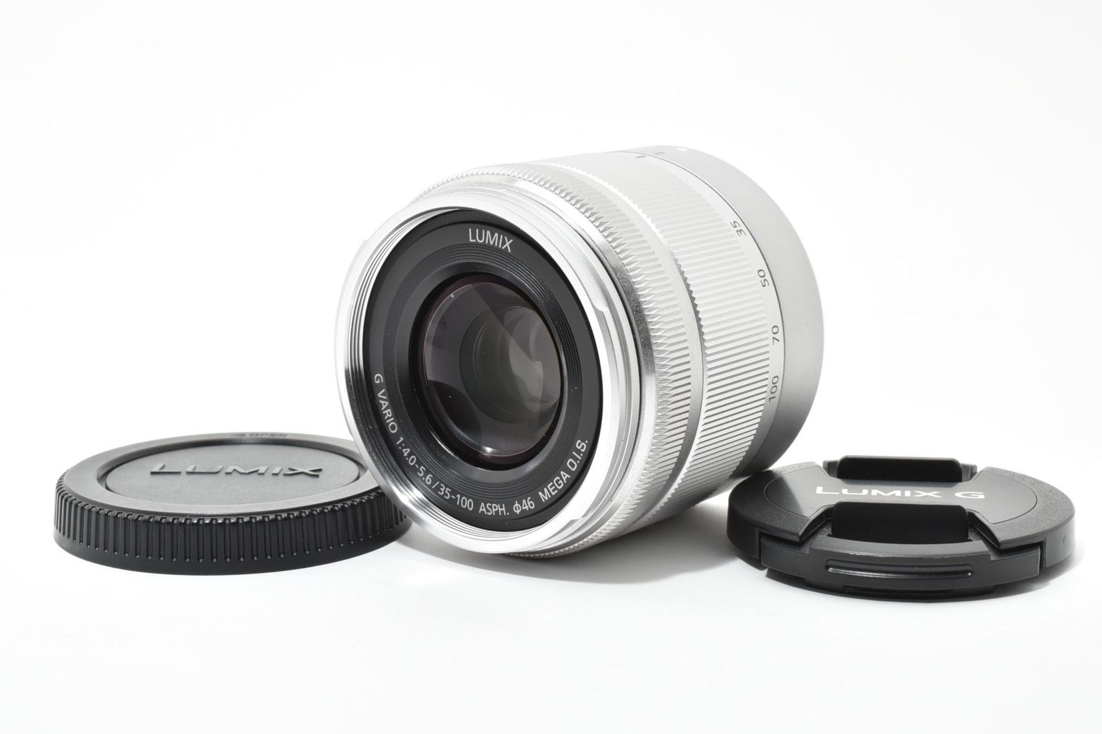 Panasonic Lumix G V 35 100 mm f 4 0 5 6 Asph Mega OIS シルバー H FS 35100