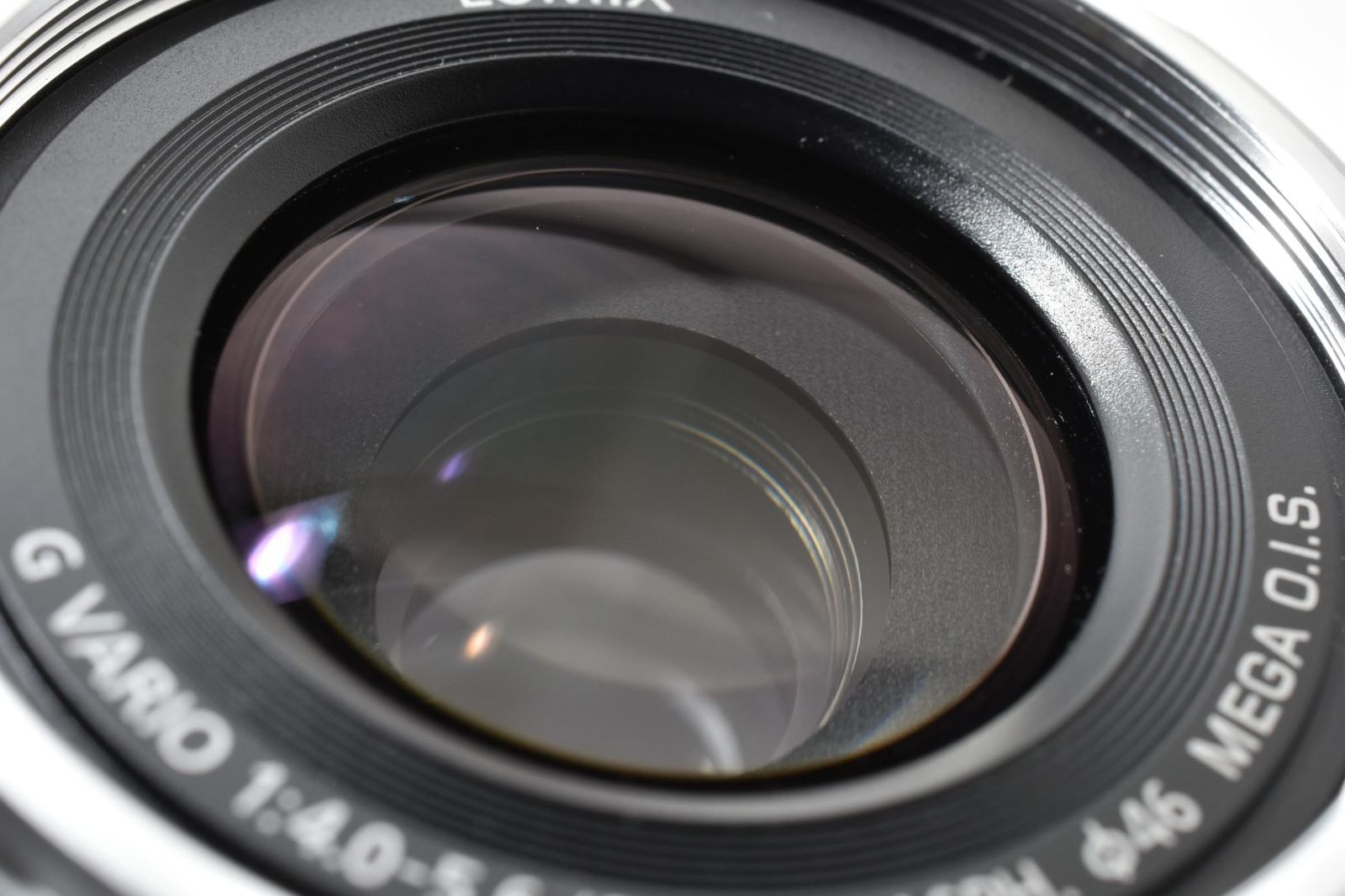  Panasonic Lumix G V 35 100 mm f 4 0 5 6 Asph Mega OIS シルバー H FS 35100 レンズ(ズーム) カメラ