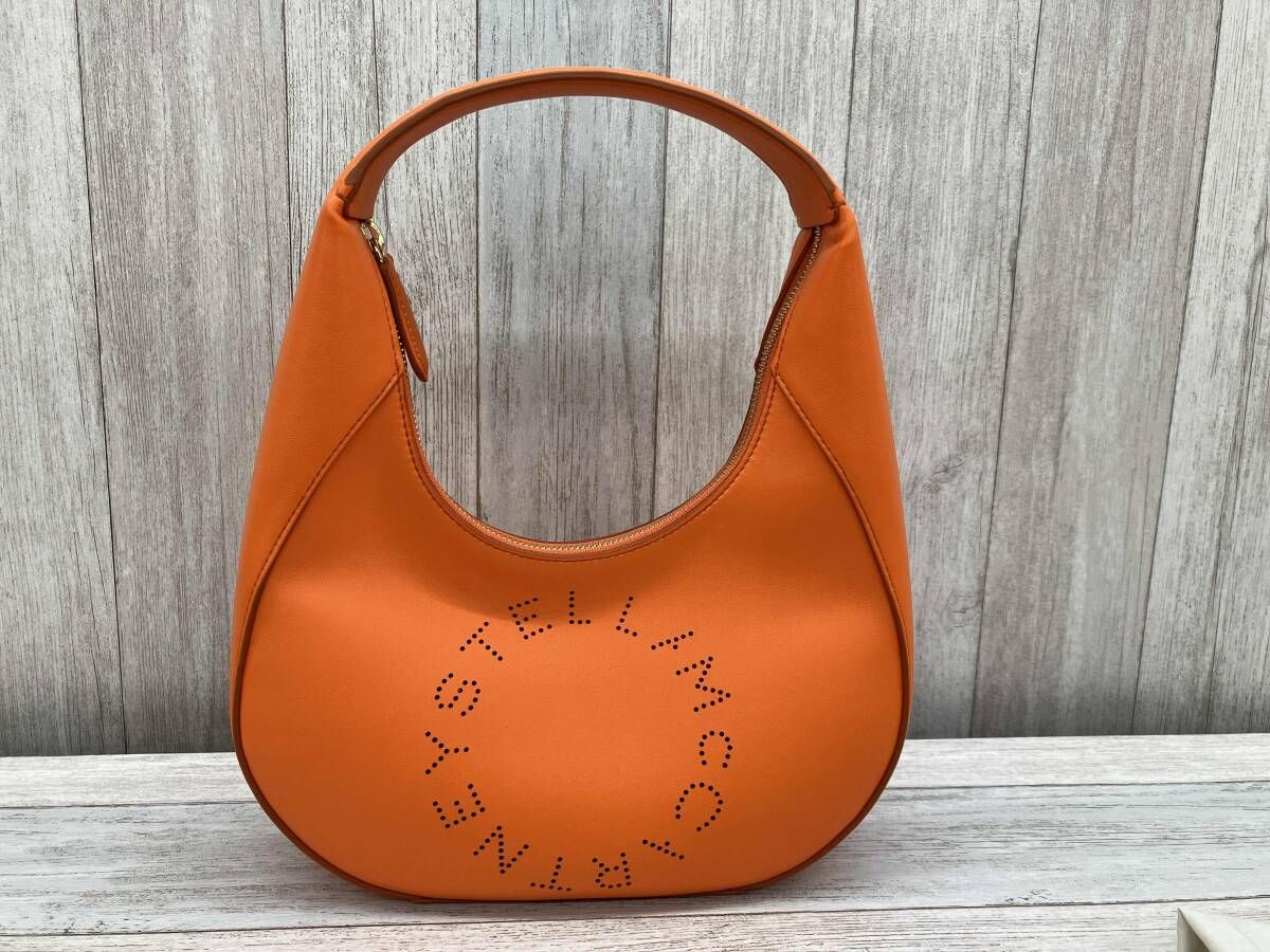 STELLA McCARTNEY SMALL SHOUL DER BAG ALTER MAT ハンドバッグ レディース オレンジ