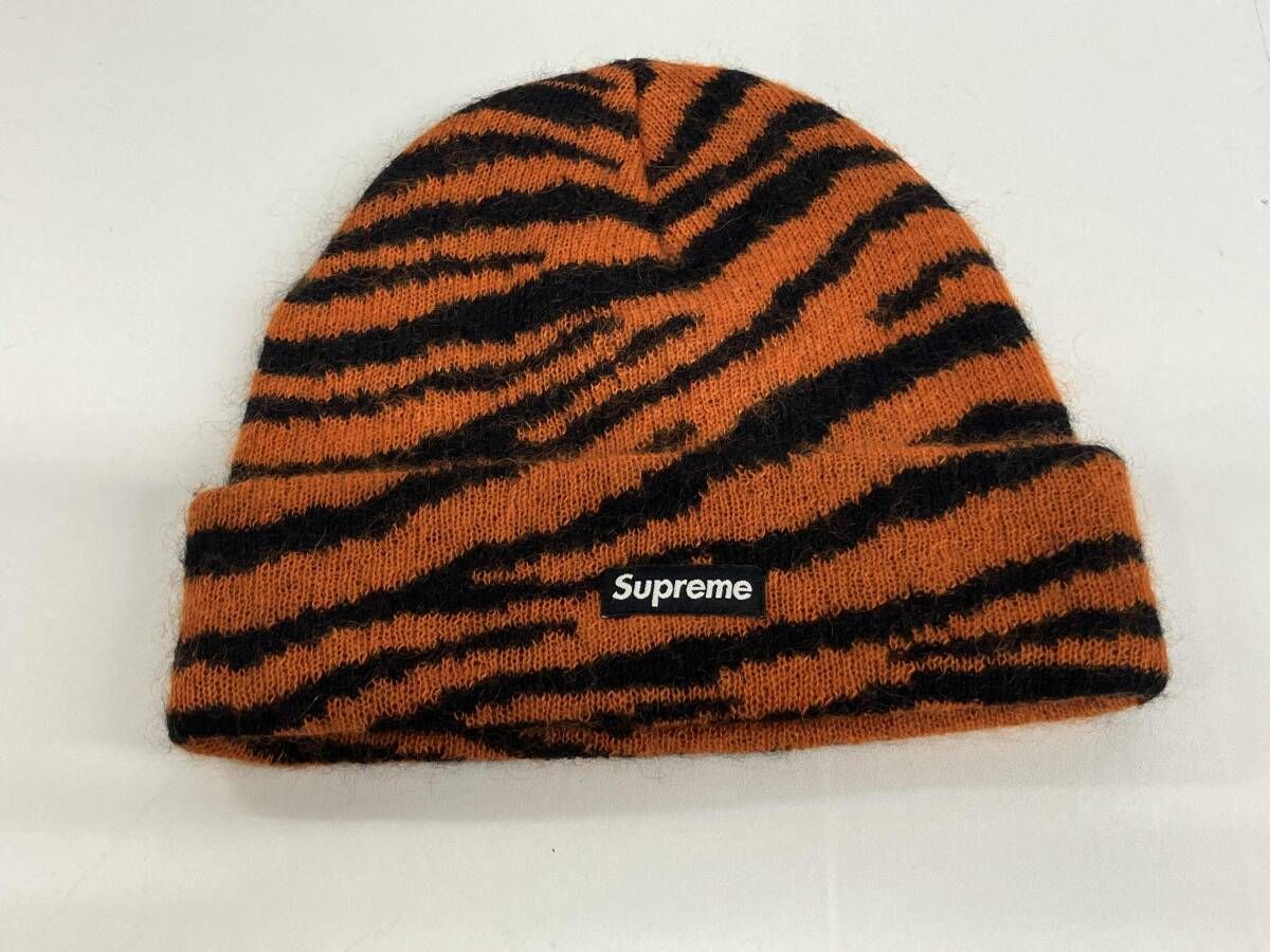Supreme Mohair Beanie Tiger Stripe シュプリーム ニットキャップ 20 AW モヘヤ タイガー 柄 ニット帽