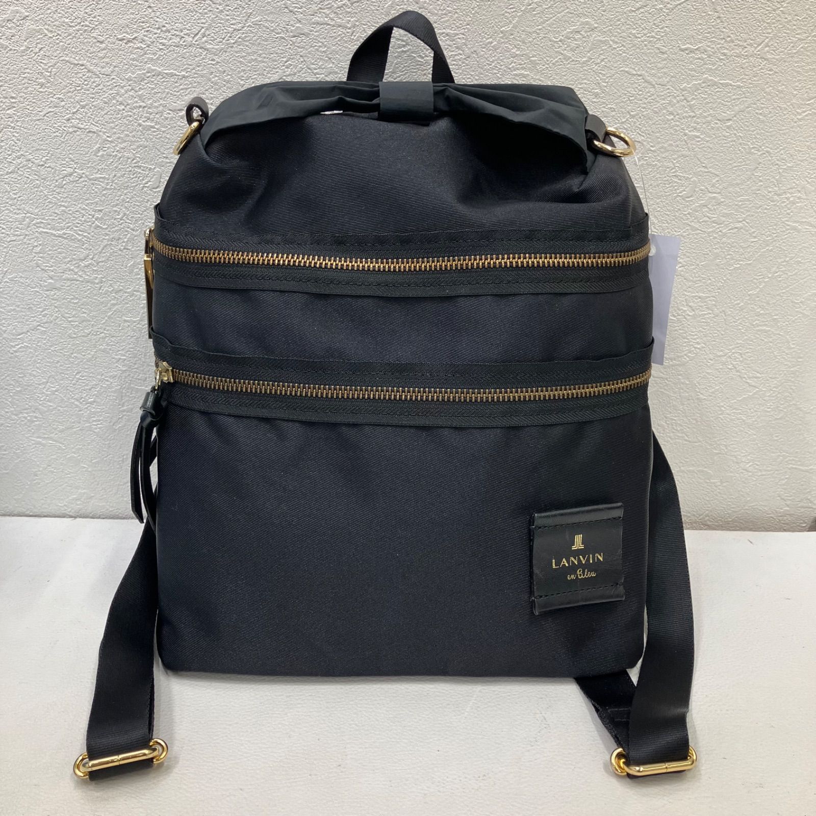 6771 LANVIN en bleu ランバンオンブルー トロカデロ リボンモチーフ