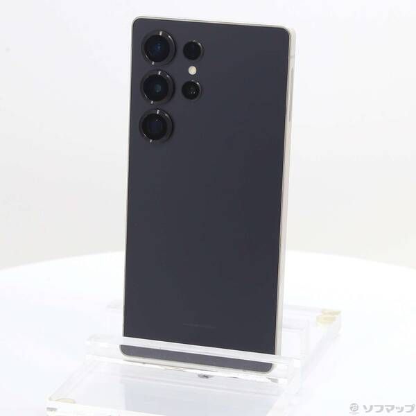 中古品〕 Galaxy S25 Ultra 256GB チタニウムブラック SM-S938QZKASJP