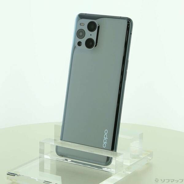中古品〕 OPPO Find X3 Pro 256GB グロスブラック CPH2173 SIMフリー