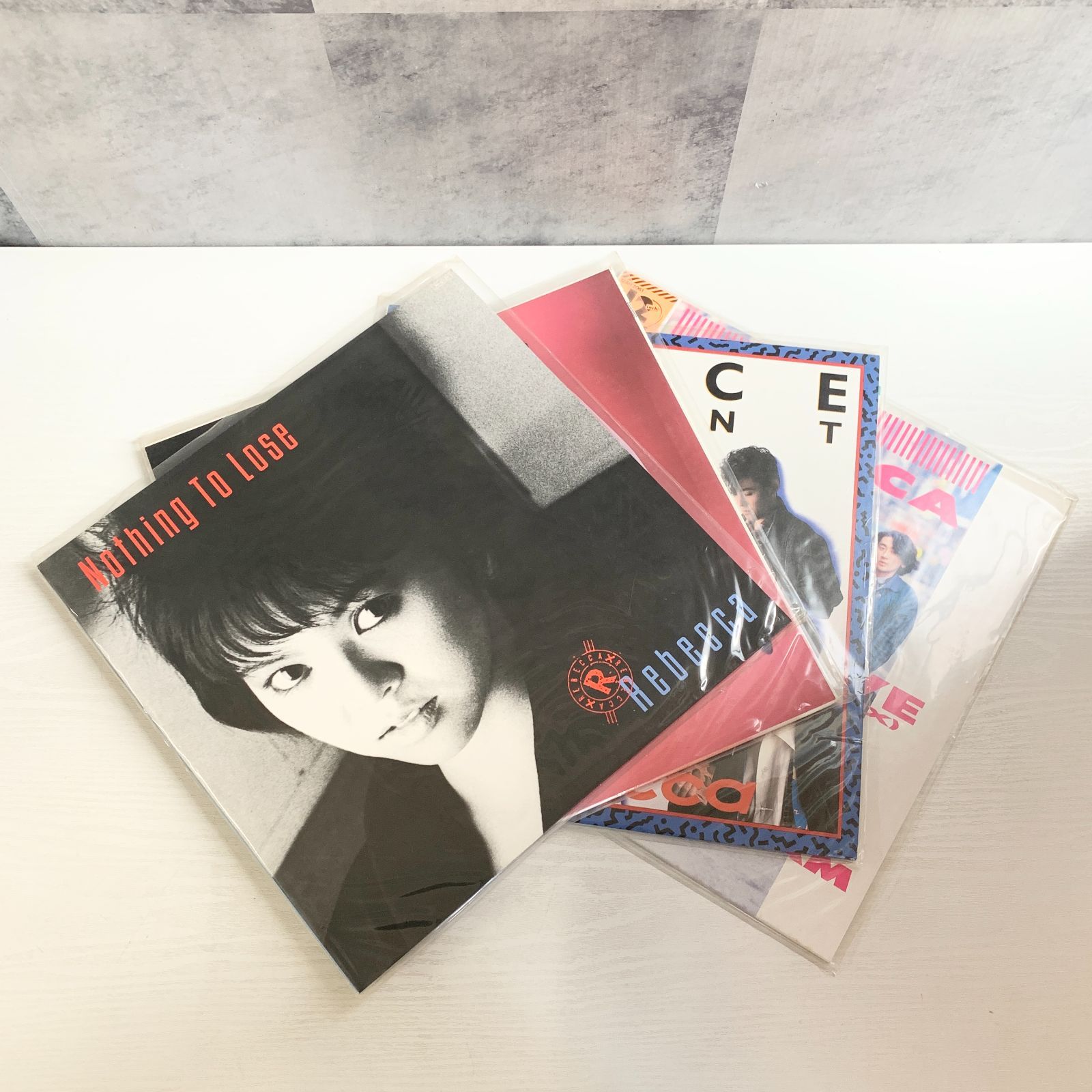 動作未確認 レベッカ Rebecca レコード まとめ セット Nothing To Lose