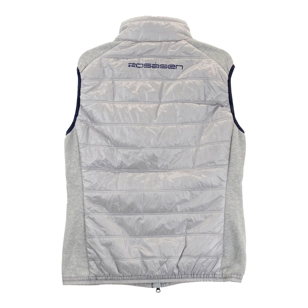 ロサーセン　ゴルフウェア　中綿ベスト【新品・未使用!】 サイズ：L ROSASEN ロサーセン 中綿切替 ジップベスト チェック柄