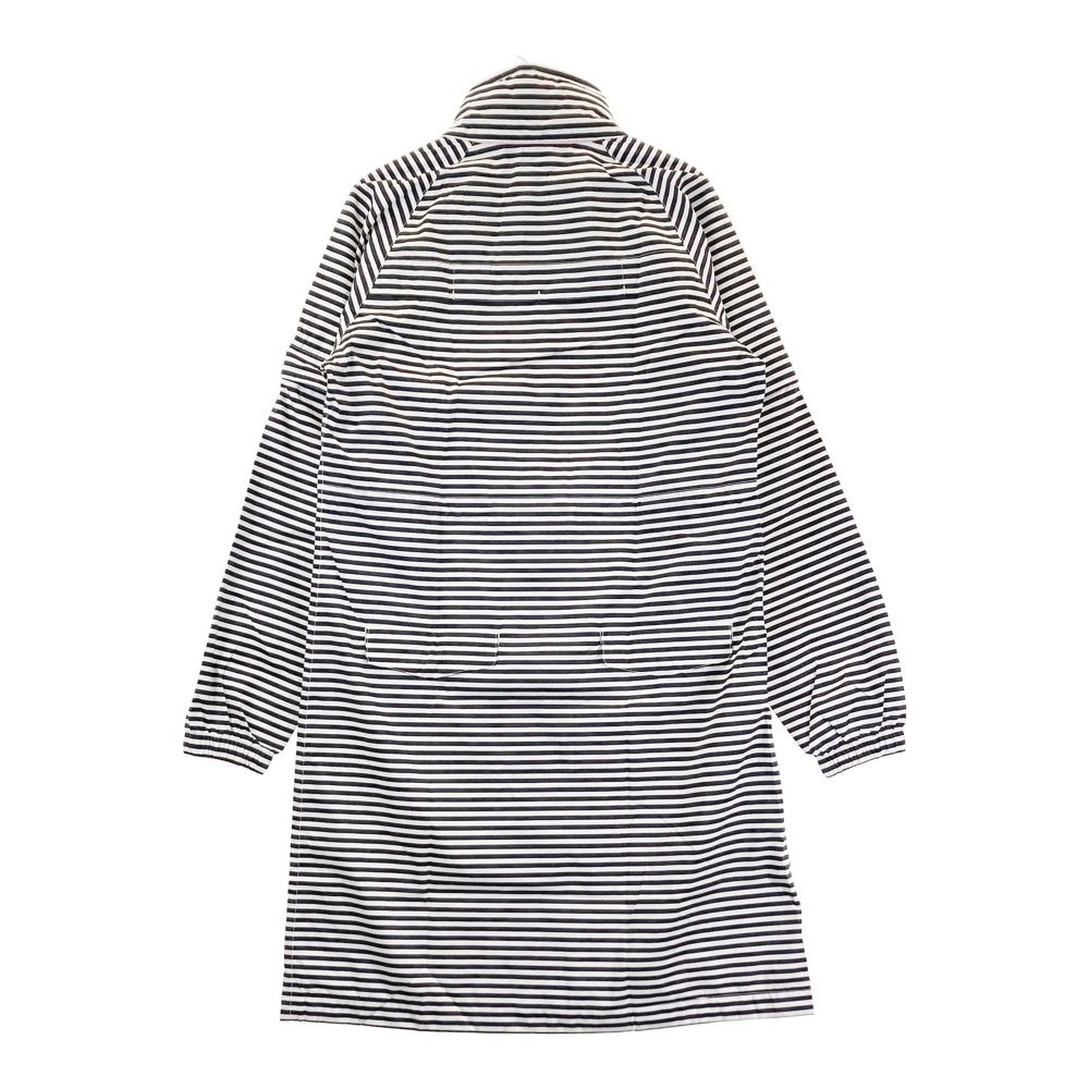 サイズ M LE COQ GOLF ルコックゴルフ 2 WAY レインワンピース ボーダー柄 ホワイト系 ゴルフウェア レディース ストスト