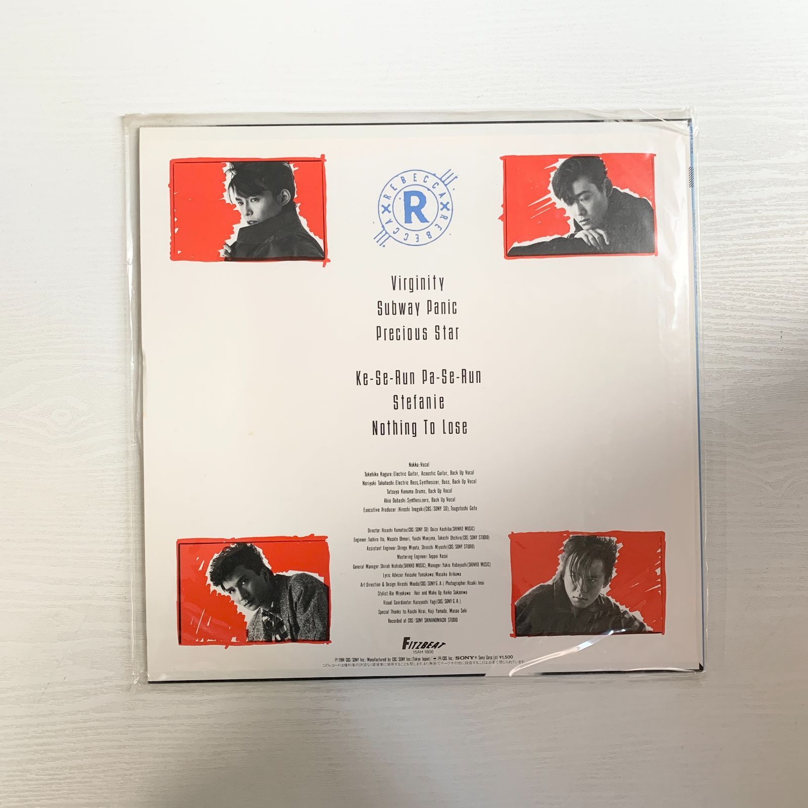 動作未確認 レベッカ Rebecca レコード まとめ セット Nothing To Lose