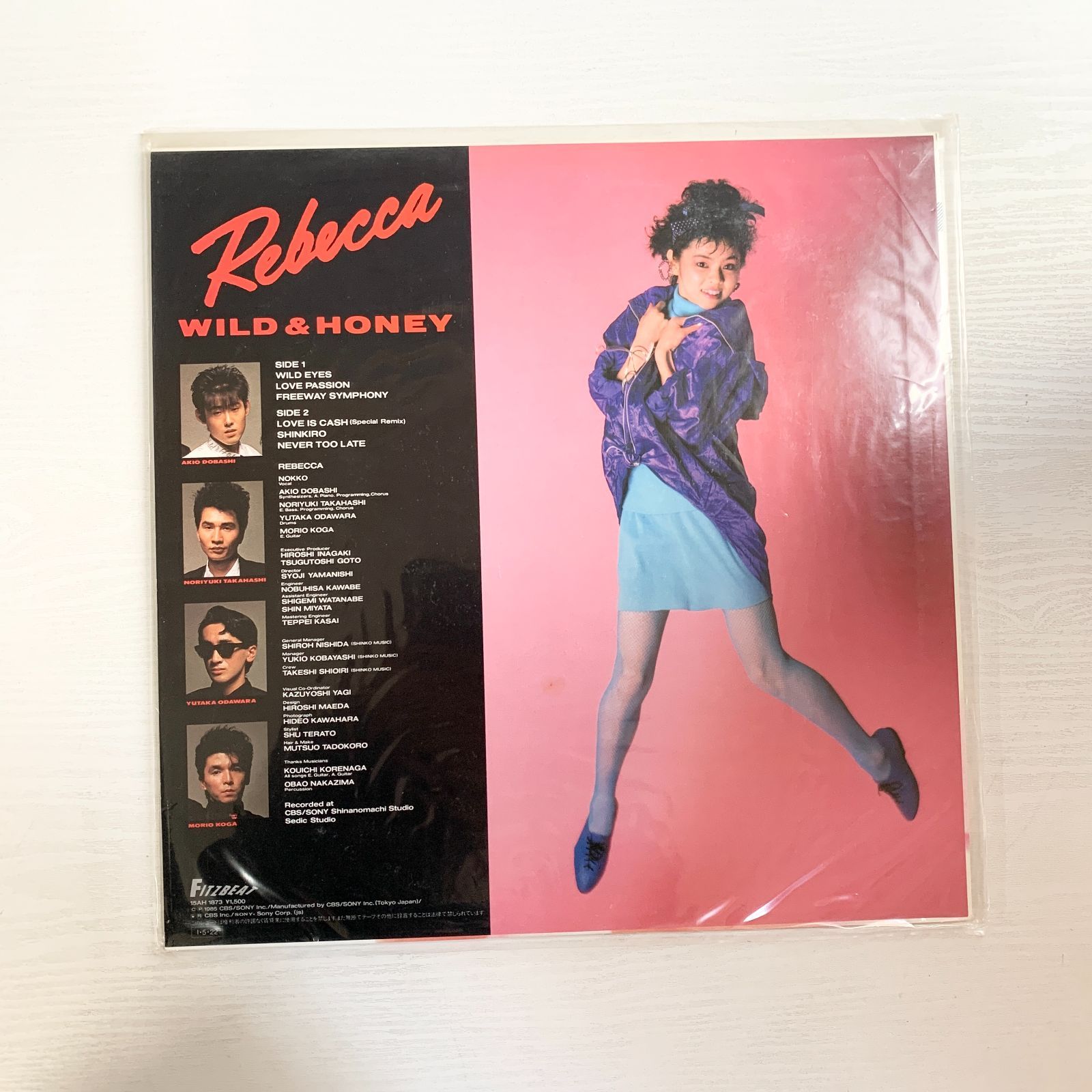 動作未確認 レベッカ Rebecca レコード まとめ セット Nothing To Lose