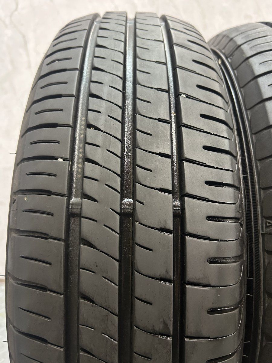 DUNLOP ENASAVE EC 204 185 65 R 15 15インチ 夏タイヤ 4本 25年製 バリ溝 MAZDA 2 デミオ フリード ノート ウイングロード等 KTD 559