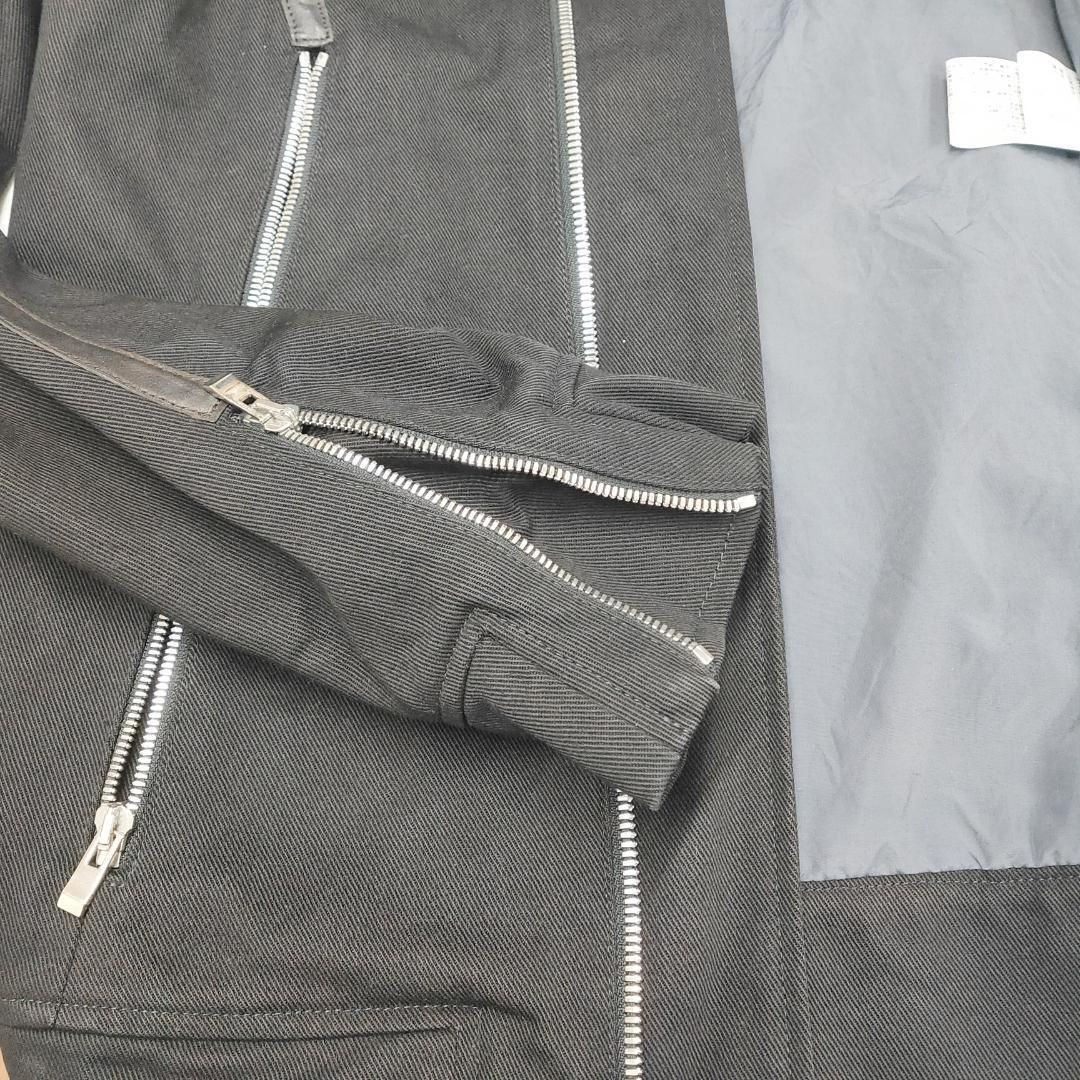 新品 未使用 incarnation ハイネックバイアスジップブルゾン M