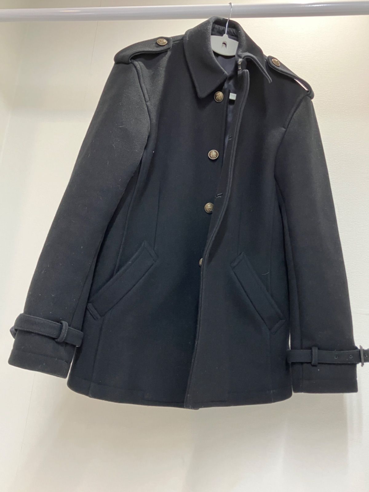 ポールスミス ラム 牛革 ウール Lサイズ