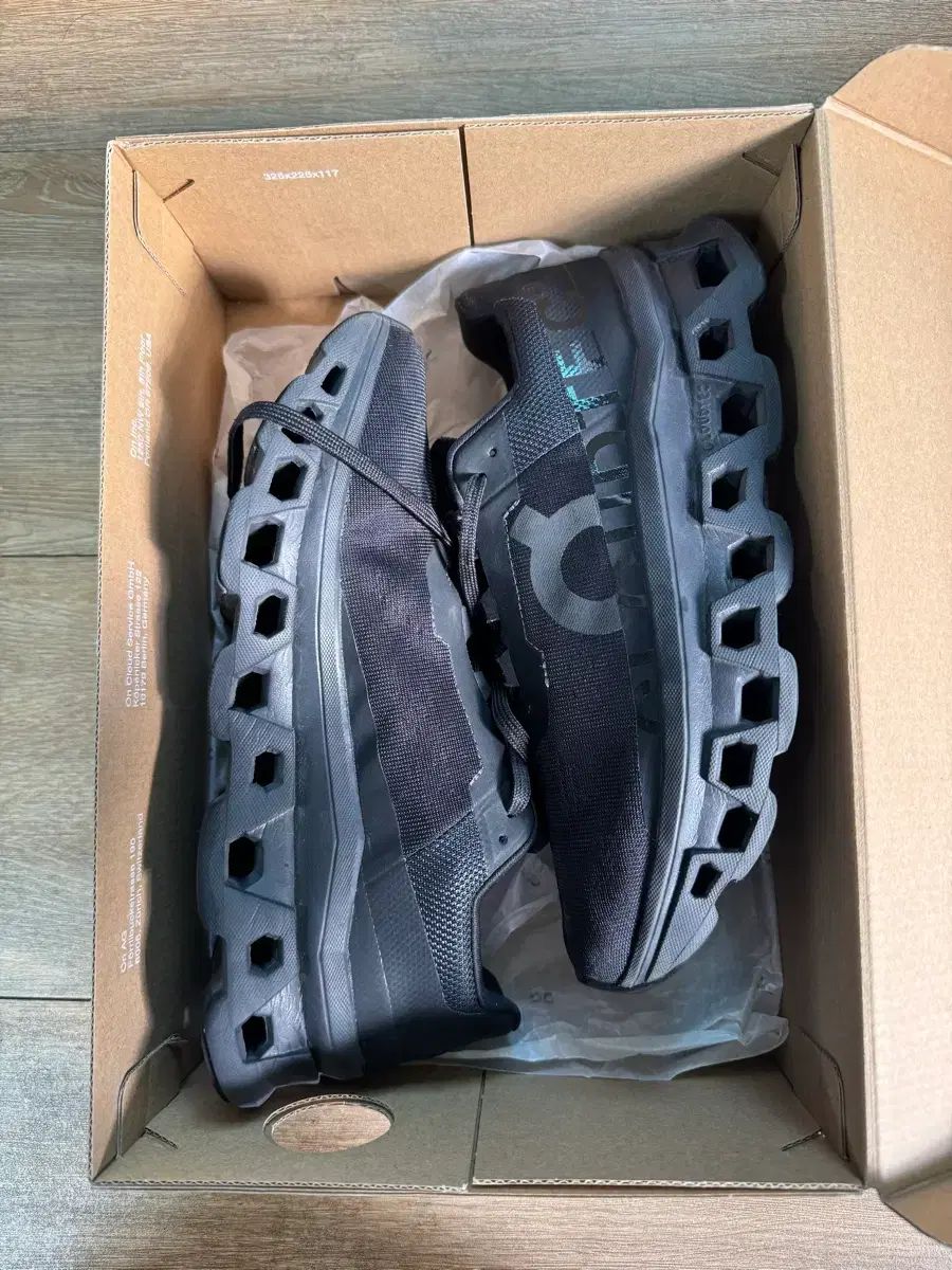 オンランニング on クラウドMONSTER 255 cm 黒 商品