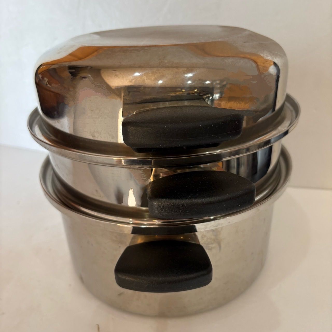 Amway アムウェイ クイーンクック シチューパンセット】鍋 蒸し器