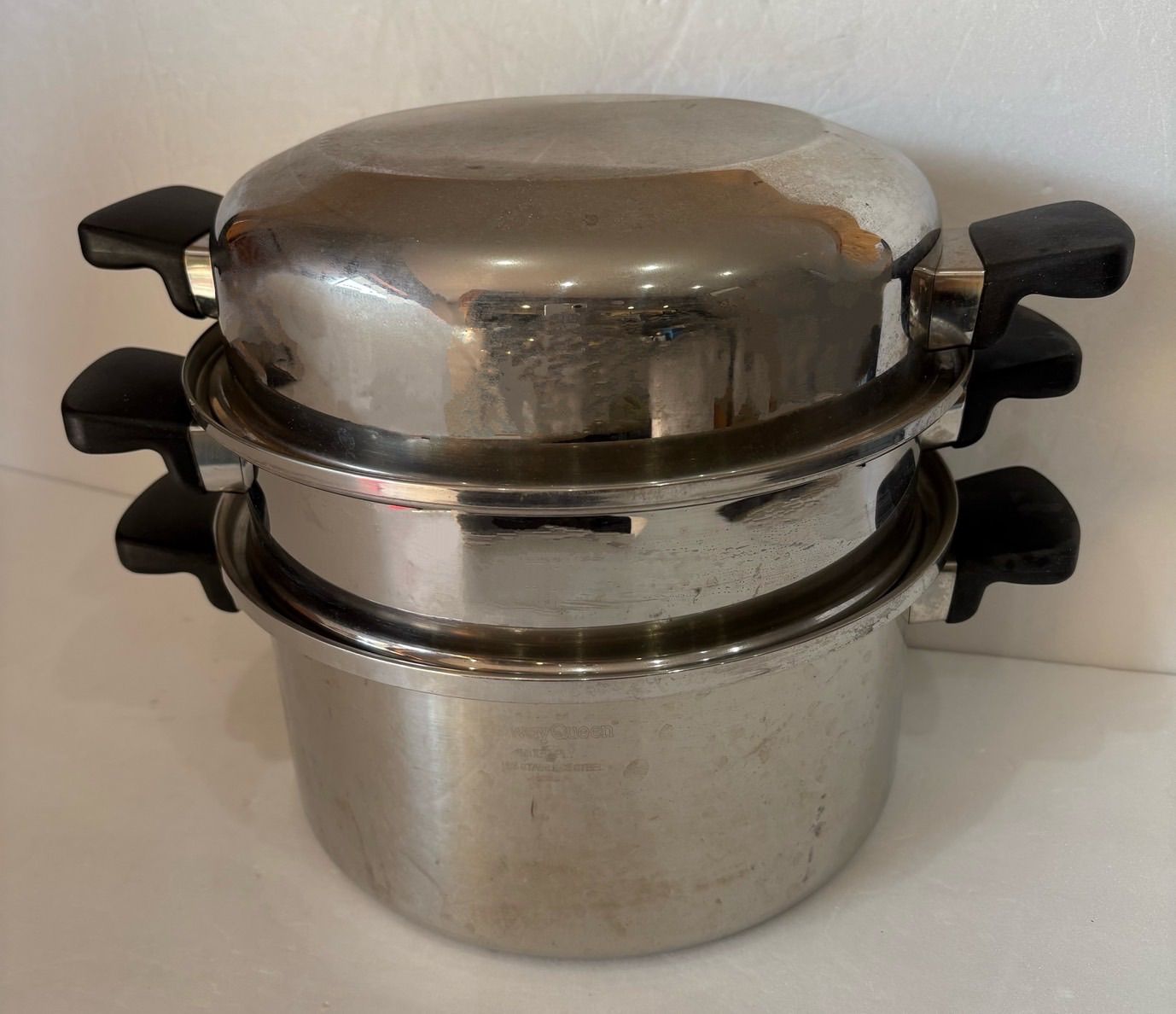 Amway アムウェイ クイーンクック シチューパンセット 鍋 蒸し器
