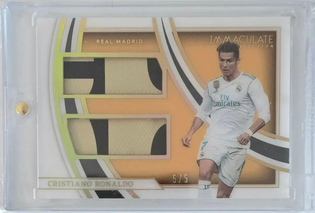 ロナウド 5 実着用ジャージ パッチ カード Panini パニーニ ル