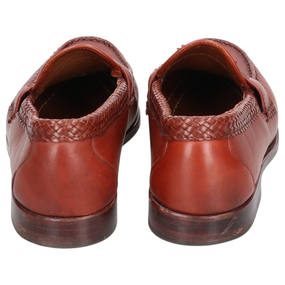 古着 アレンエドモンズ ALLEN EDMONDS MAXFIELD 編み込み タッセル