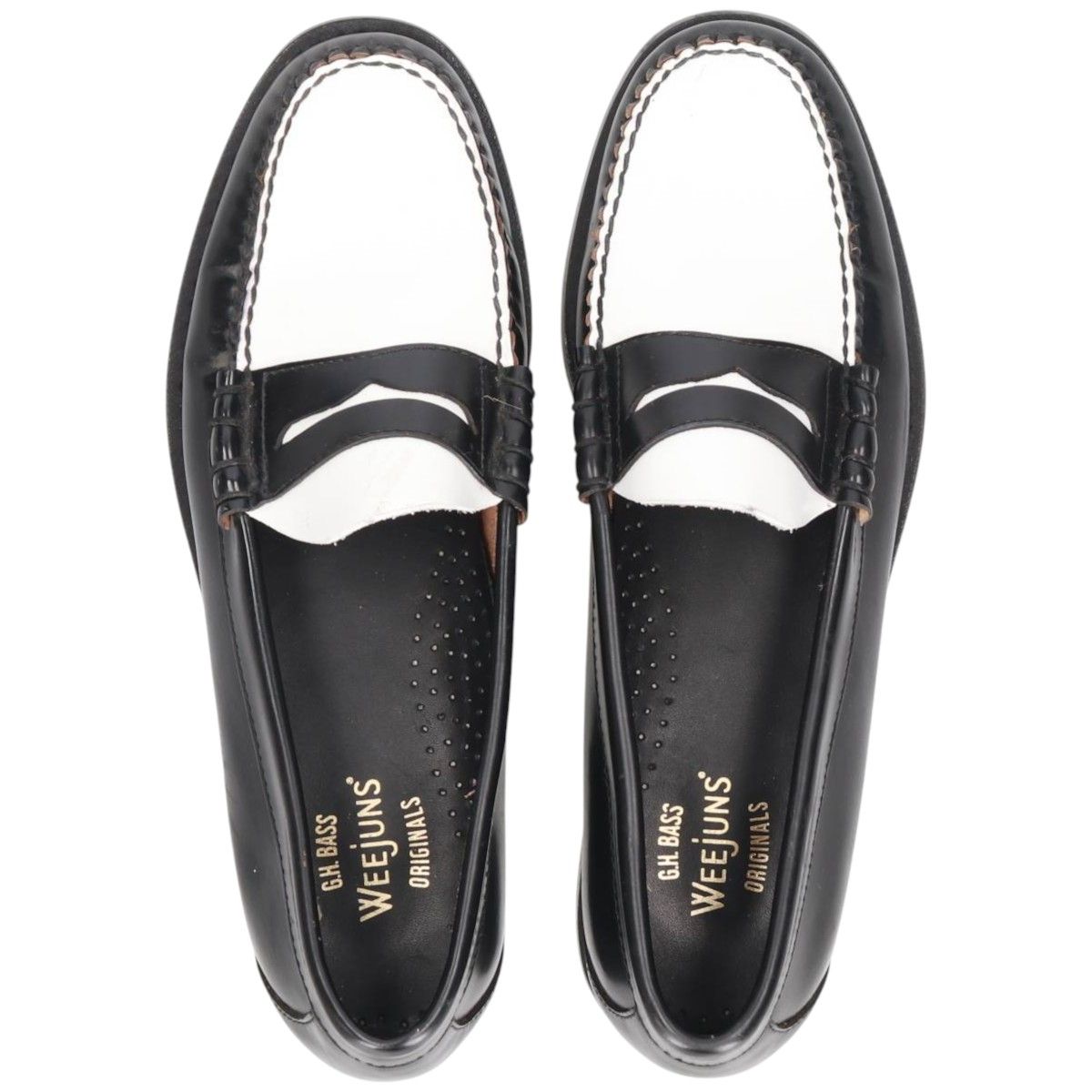 ツートン コインローファー