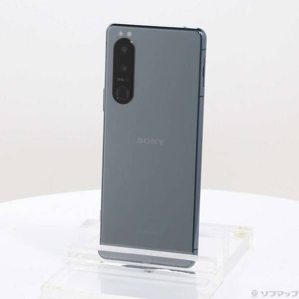 中古品〕 Xperia 5 III 128GB グリーン SO-53B docomo SIMフリー【352