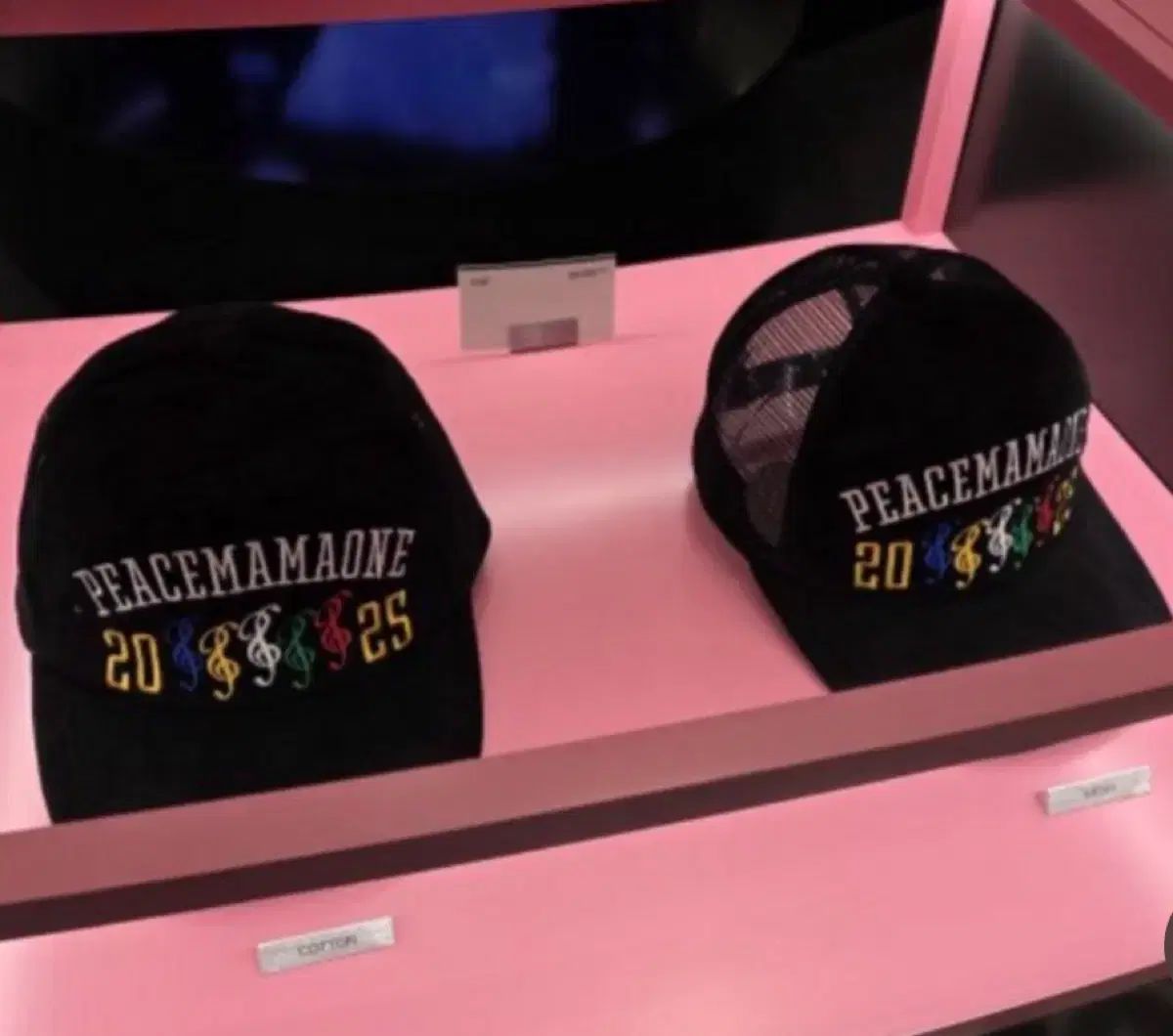 PEACEMINUSONE MAMA キャップ メッシュ G-DRAGON PEACEMINUSONE MAMA