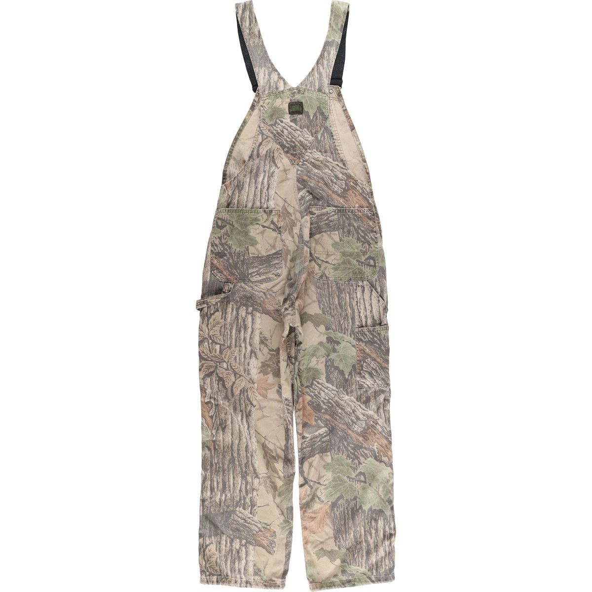 古着 90年代 LIBERTY 迷彩柄 リアルツリーカモ オーバーオール メンズw 34相当 ヴィンテージ eaa 593240