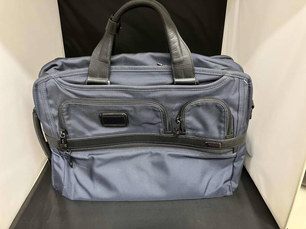 TUMI ALPHA2 3way SOPHNETコラボ ブリーフケース ネイビー トゥミ ソフ