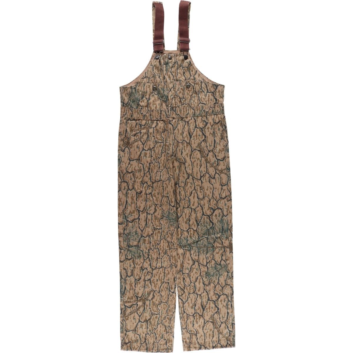 古着 ビッグサイズ 迷彩柄 オーバーオール メンズw 40相当 eaa 593298