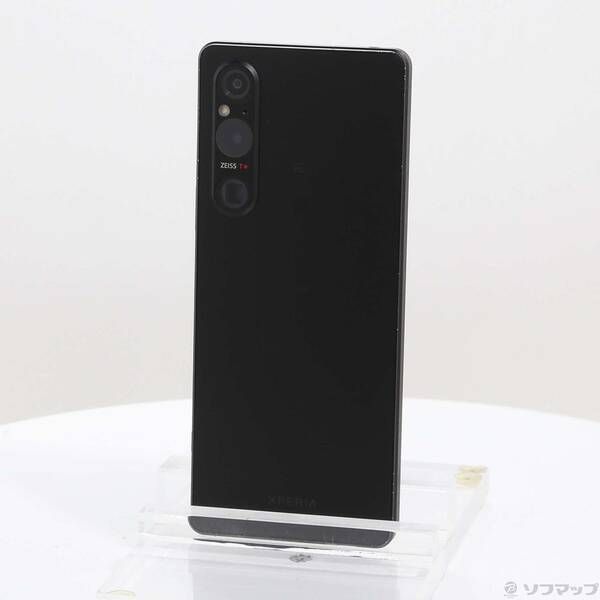 中古品〕 Xperia 1 V 256GB ブラック SOG10 au SIMフリー【276
