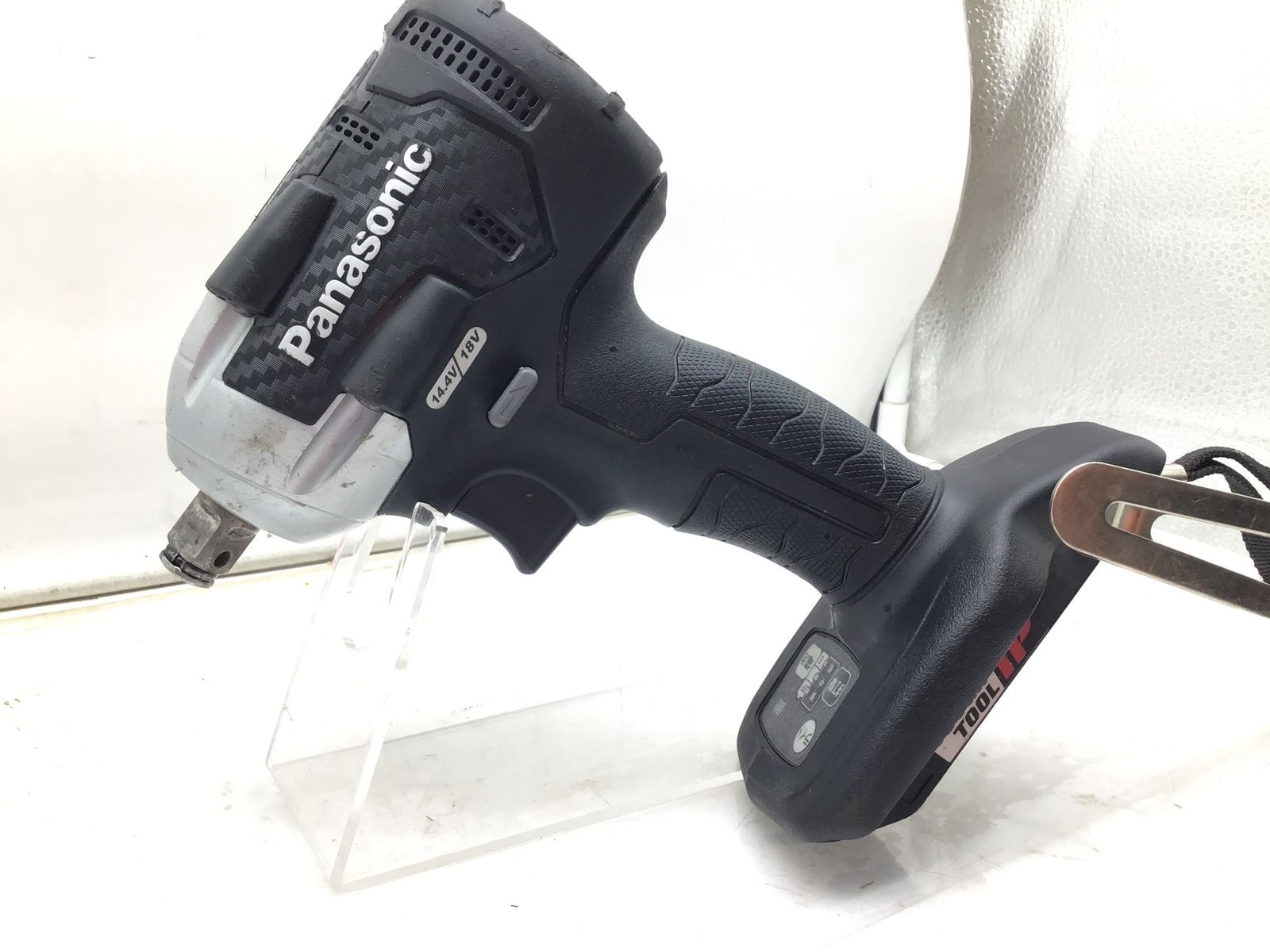 品 Panasonic|パナソニック 14.4 v|18 v充電式インパクトレンチ 充電器 バッテリー セット EZ 75 A 8 エコツー M 02