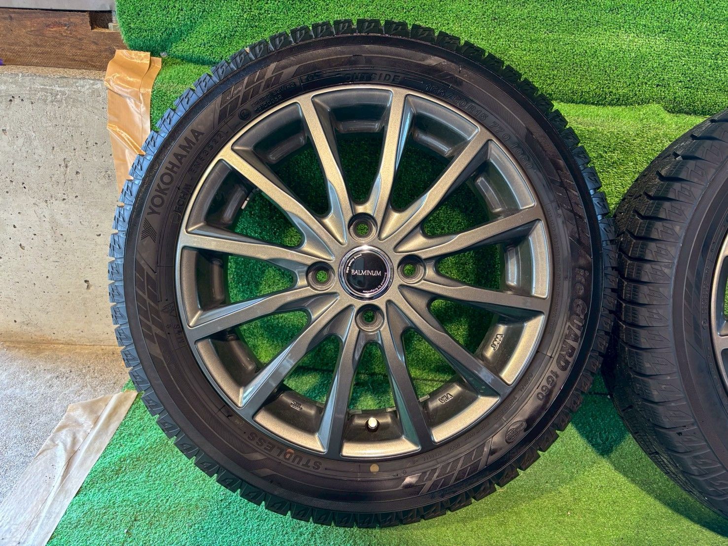 スズキ ハスラー MR 92 S スタッドレスタイヤホイールセット 165 60 R 15 み