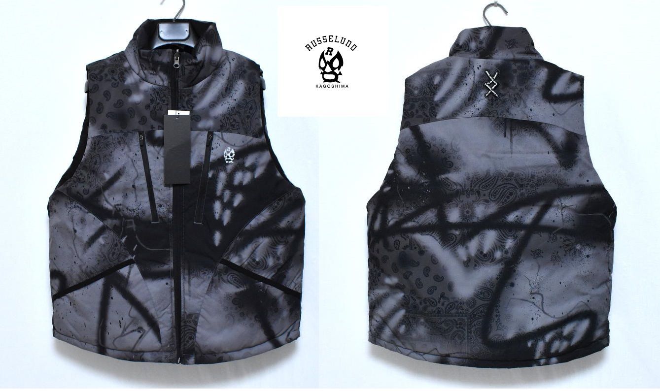 新品 ラッセルノ ゴルフ リフレクター リバーシブル パディッド ベスト