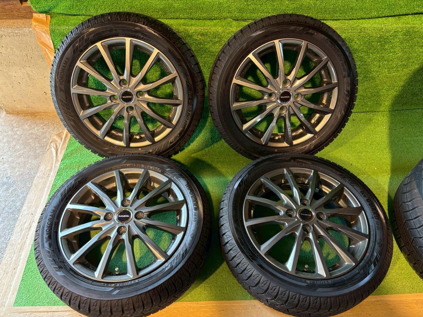 スズキ ハスラー MR 92 S スタッドレスタイヤホイールセット 165 60 R 15 み