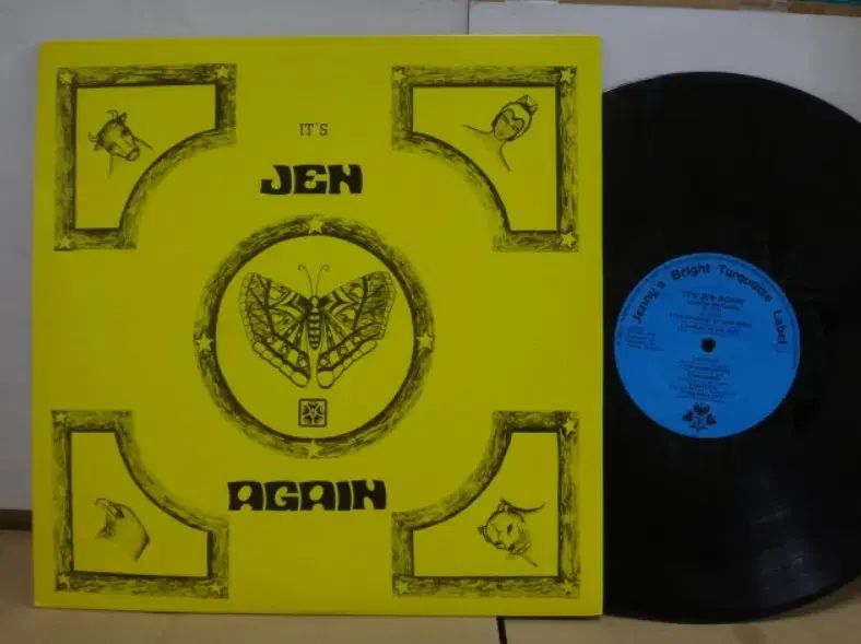 UK LP 看板 Jennifer Mckenzie 1985 年 早い