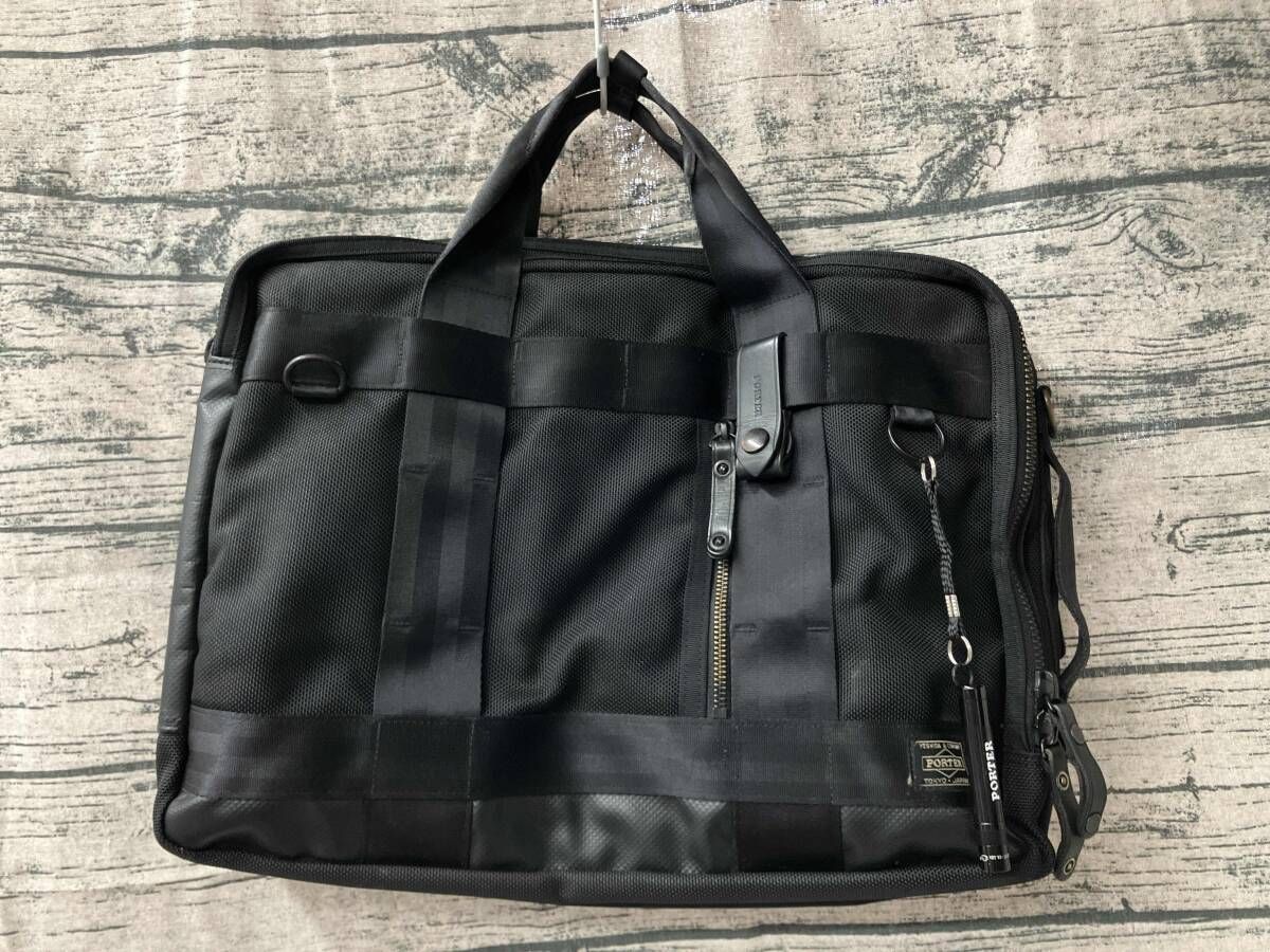 状態考慮価格 PORTER ブリーフケース ショルダー