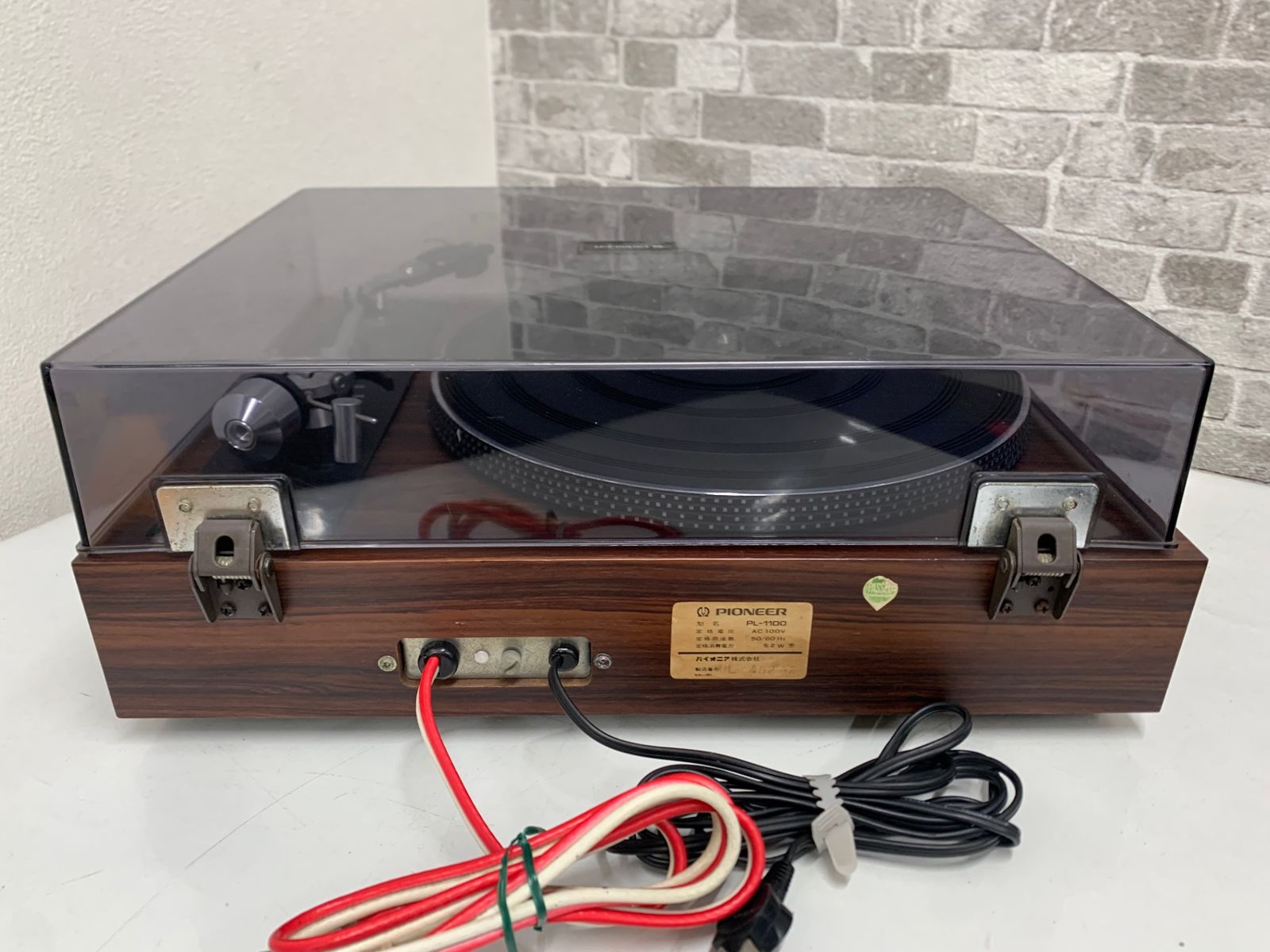 PIONEER パイオニア PL-1100 ターンテーブル レコードプレーヤー