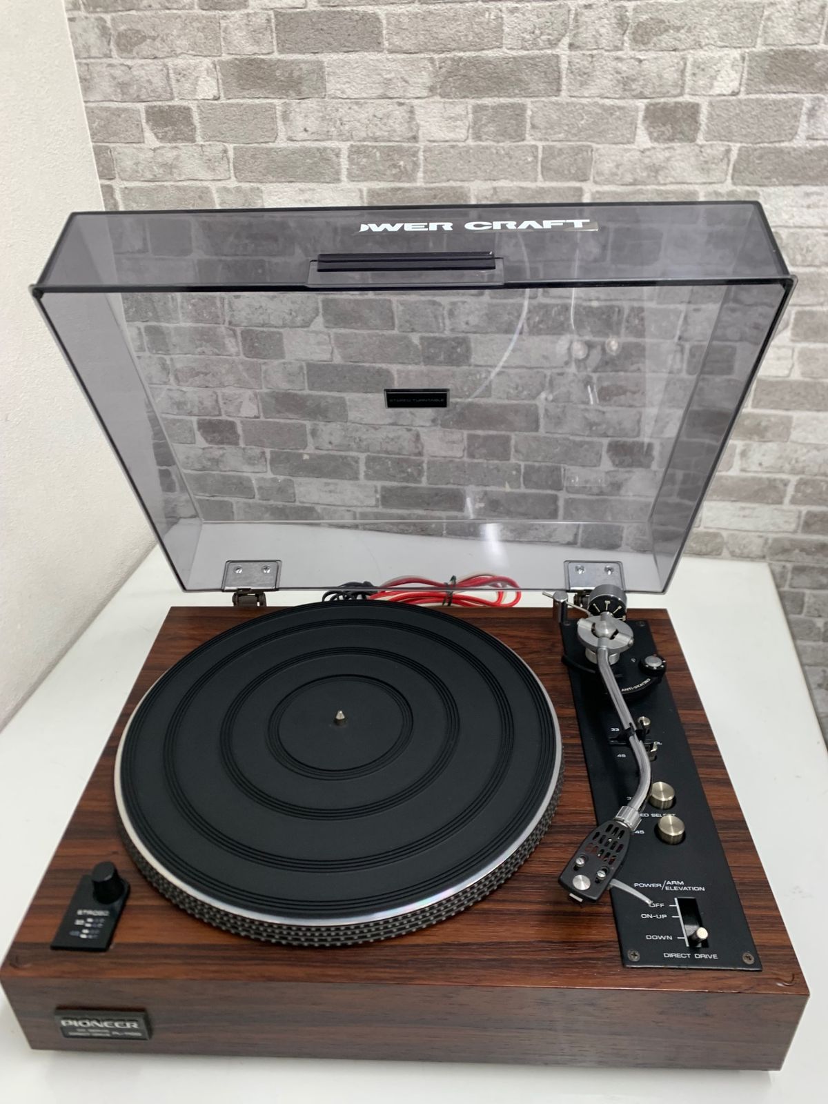 PIONEER パイオニア PL-1100 ターンテーブル レコードプレーヤー