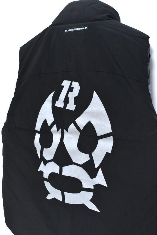 新品 ラッセルノ ゴルフ リフレクター リバーシブル パディッド ベスト