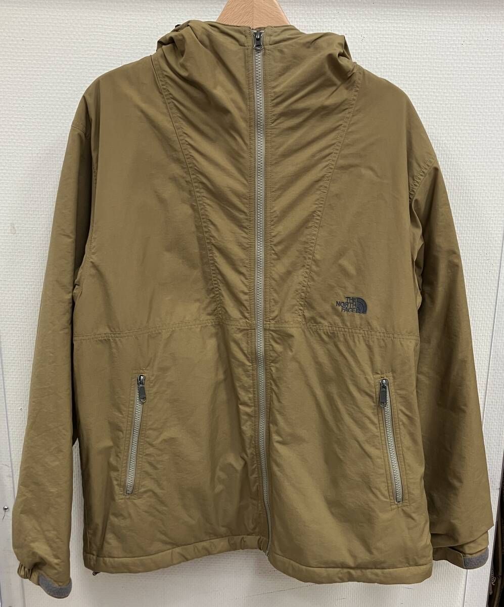 THE NORTH FACE マウンテンパーカー オーカー 黄土色 NP 71933 Compact Nomad Jacket