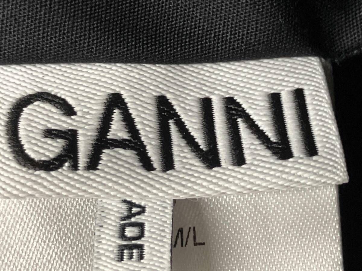  GANNI 5616 ガニー バケットハット レディース レオパード柄 sizeM|L その他 帽子