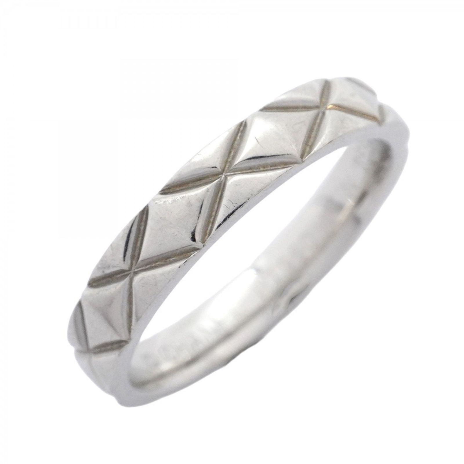 シャネル(Chanel) シャネル リング マトラッセ Pt950 プラチナ ＃54